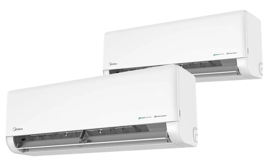 Kaks valget Midea Solstice EZ siseosa