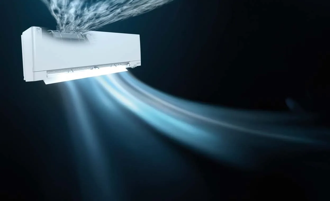 Mitsubishi Electric RZ siseosa Plasma Quad Plus õhupuhastusega